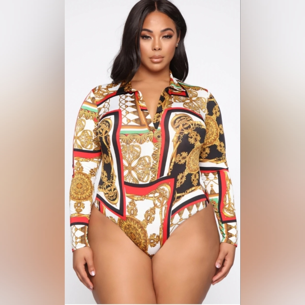 Long sleeve bodysuit NWT SZ 1X